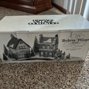 Department 56 Start a Tradition Set of 13 Dickens Village Set